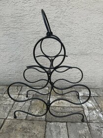 držiaky a košíky na fľaše, vinotéky, obraz z korkov - 2