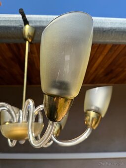 Predam krasny skleneny luster Brusel - 2