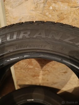 215/55 r17 Bridgestone Turanza letné - 2