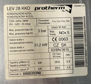 Predám plynový kondenzačný kotol Protherm LEV 28 - 2