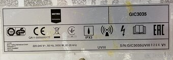 Profesionálna indukčná varná doska METRO GIC3035 – 3500 W - 2
