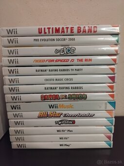 Nintendo Wii Konzola + 2 ovládače + 14 hier - 2