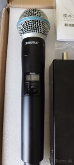 Predam uplne novy mikrofon Shure QLX-D4 - 2