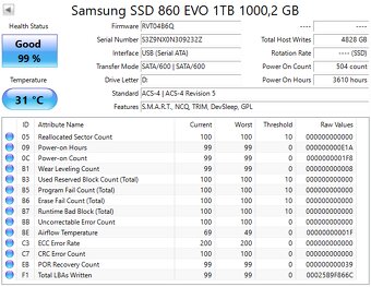 2,5" SSD Samsung / Kingspec / Silicon Power 1TB - 2