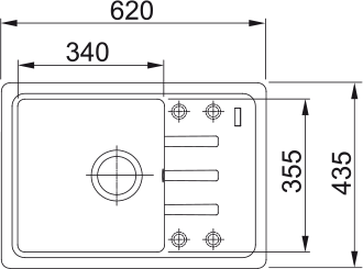 FRANKE- Fragranitovy dres-BSG 611-62 Piesková - 2