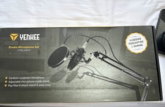 Mikrofon Yenkee YMC 1030 + rameno + filtre - 2