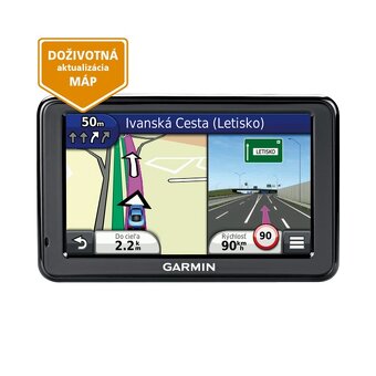 GPS navigácia GARMIN NUVI 2495 s mapou pre rok 2025. - 2