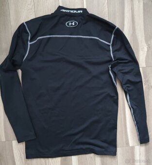 Pánske zimné kompresné tričko Under Armour XL - 2
