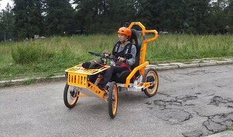 Terénny vozik 2x 1500W 40km/h dojazd 50km aj pre vozičkárov - 2