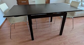 Jedalensky stol rozkladací Ikea 90-170/90cm - 2