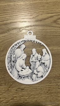 3D tlačené vianočné ozdoby - 2