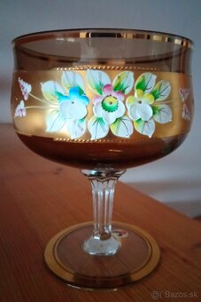 Novoborské sklo, čaša - 2