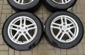Volkswagen alu zimná sada 5x112 r16 Dunlop 205/60 R16 96 H - 2