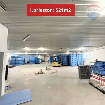 Na prenájom: výrobná hala/ skladový priestor 1021 m2, Galant - 2