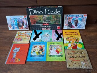 Detské knihy a puzzle - 2