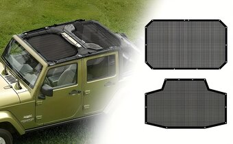 jeep wrangler JK slnečná clona na strechu - 2