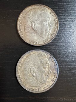 Predam Germany - Third Reich 5 Reichsmark KM# 94 strieborne - 2