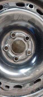 Plechové disky 5 x 100 R15, 6J ET43 - 2