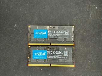 2x 16gb (32GB) DDR5 Notebook - 2