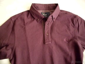 Fred Perry pánske chlapčenské slim polo tričko S - 2