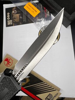 Microtech SCARAB II GEN III D/E-S Stonewash 1180-10 - 2