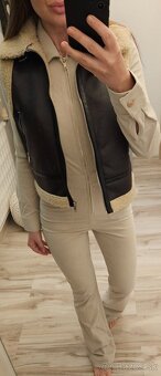 Beige overal vel.xs - 2
