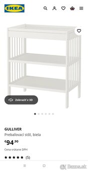 Prebalovaci pult Gulliver - 2