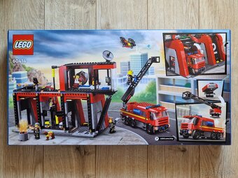 Lego City 60414 Hasičská stanica s hasičským vozidlom - 2