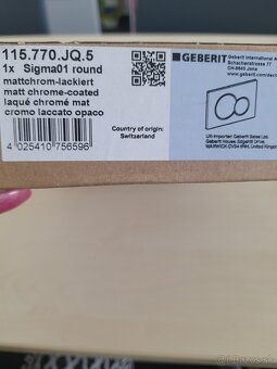 Geberit Sigma tlačítko - 2