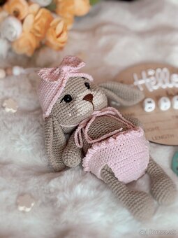 Zajačik amigurumi / Ručná práca - 2