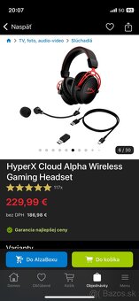HyperX Cloud Alpha Wireless Gaming Headset - 2