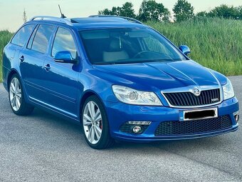 ŠKODA OCTAVIA 2 RS DSG 2,0 tdi 125 kw Race Blue WEBASTO - 2