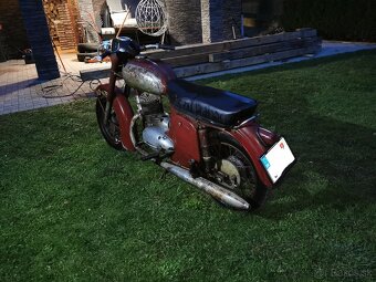 JAWA 250 s TP a ŠPZ - 2