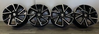 Hliníkove disky SKODA 5x100 R18 - 2