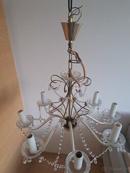Kryštálový luster + Kryštalová lampa - 2