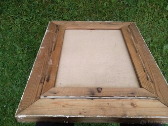 Starý obraz olej plátno - 2