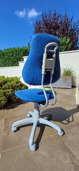 Rastúca stolička ELEN S-LINE - modrozelená - 2