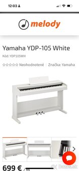 Novy, nepouzity klavir - 2