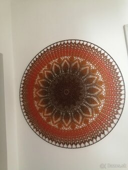 Hačkovaná mandala 1 - 2