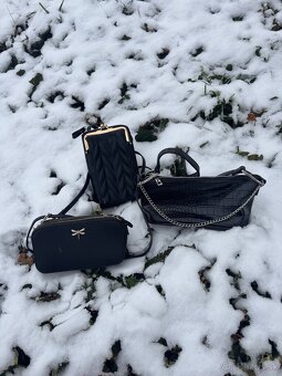 SET: 3x čierna kabelka - 2