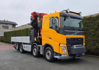 9198 - Volvo FH540 - 8x2 - Valník + HR-Palfinger PK 65002-SH - 2