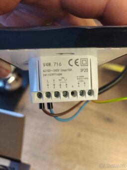 Wifi, Tuya | Termostat pre elektrické podlahové kúrenie 16A - 2