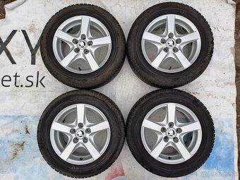 5x100 195 65 R15 Audi VW Škoda Seat Ako Nové Top Stav - 2