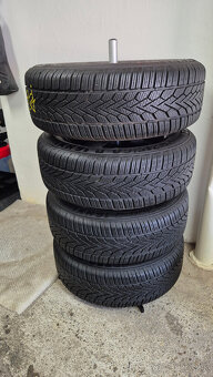 Predám disky s pneu Mazda CX3 Dezent 215/60 R16 5x114,3 - 2