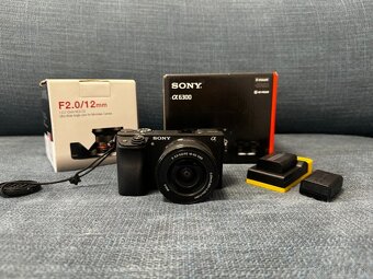 Sony a6300 + príslušenstvo - 2
