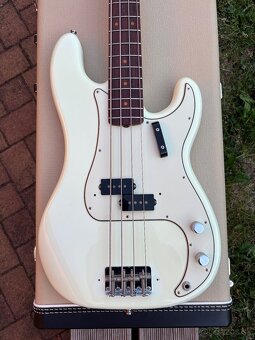 Fender American Vintage ’63 Precision Bass, Olympic White - 2