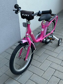 Detský bicykel PUKY Steel ružový - 2