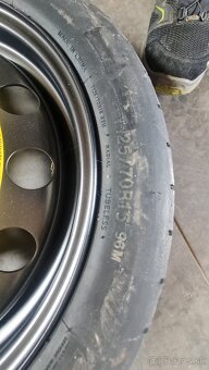 Dojazdová rezerva 125/70 R16 5x112 stred diera 57,1mm - 2