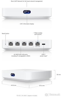 UniFi Cloud Gateway MAX (UniFi gateways podporou IPS/IDS) - 2