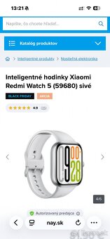 Xiaomi redmi Watch 5 biele - 2
